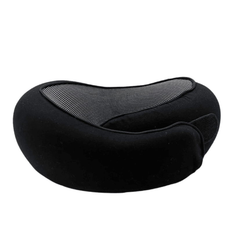 Oreiller de voyage en forme de U en mousse à mémoire de forme, réglable et portable - Lumbizen