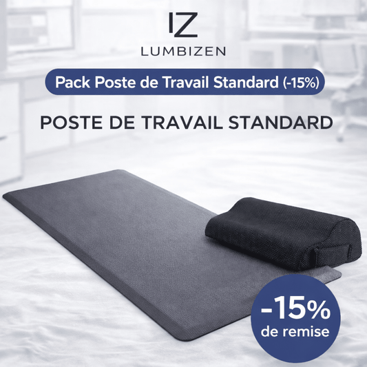 Pack poste de travail debout LumbiZen - Lumbizen