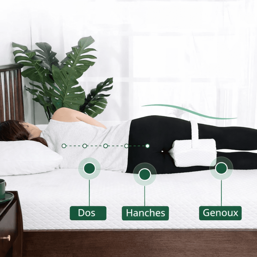 Alignement naturel du corps pendant le sommeil