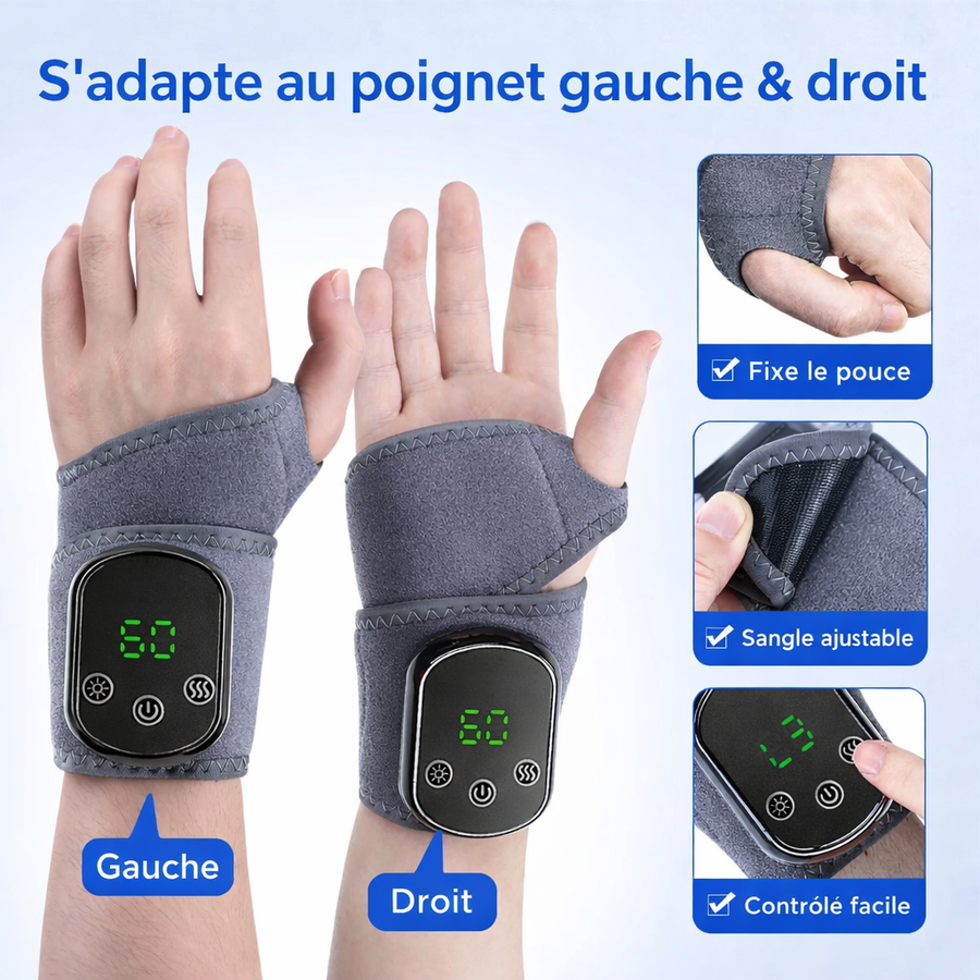 Compatible poignet gauche & droit