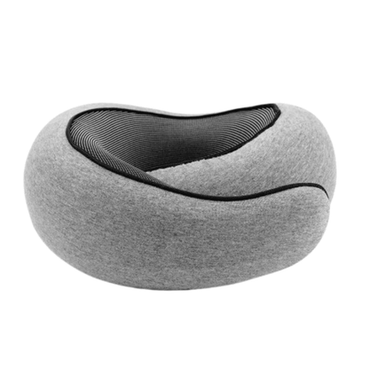 Oreiller de voyage en forme de U en mousse à mémoire de forme, réglable et portable - Lumbizen