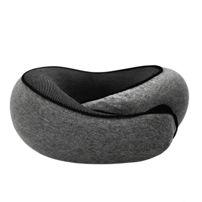 Oreiller de voyage en forme de U en mousse à mémoire de forme, réglable et portable - Lumbizen