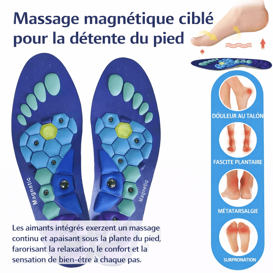 Soulagement ciblé des douleurs du pied