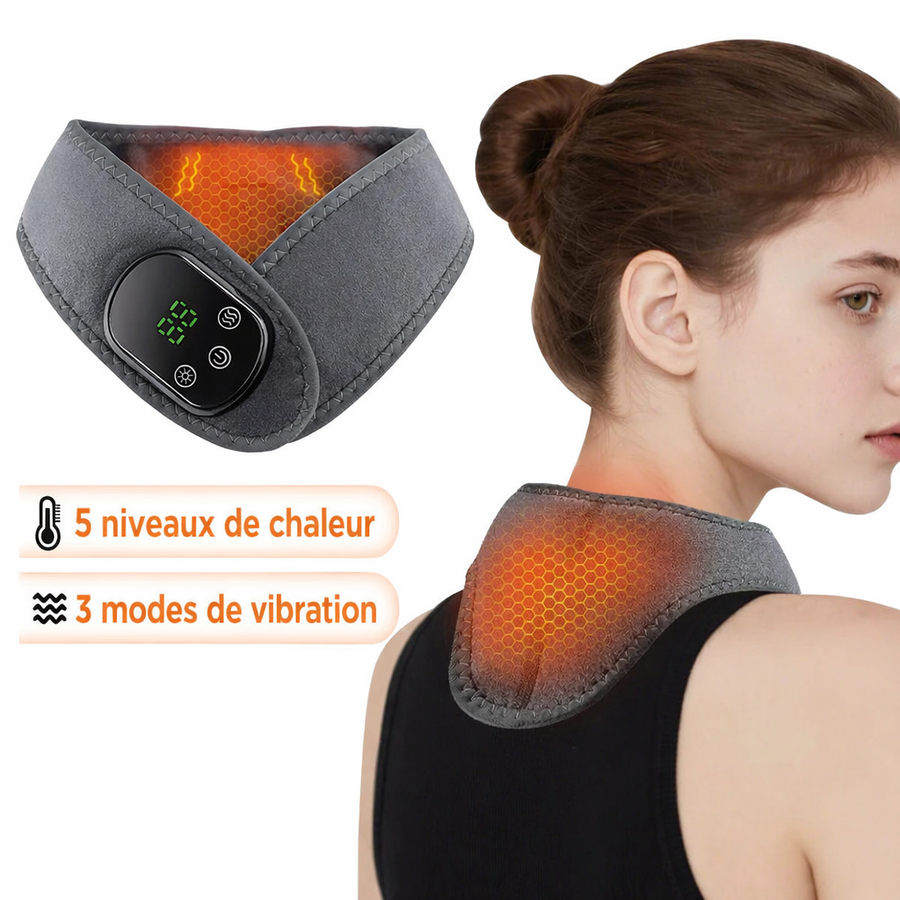 Chaleur et vibration réglables pour un confort adapté