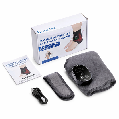Masseur chauffant pieds et chevilles rechargeable