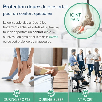 Séparateurs d’orteils pour confort du pied et alignement des orteils - Lumbizen