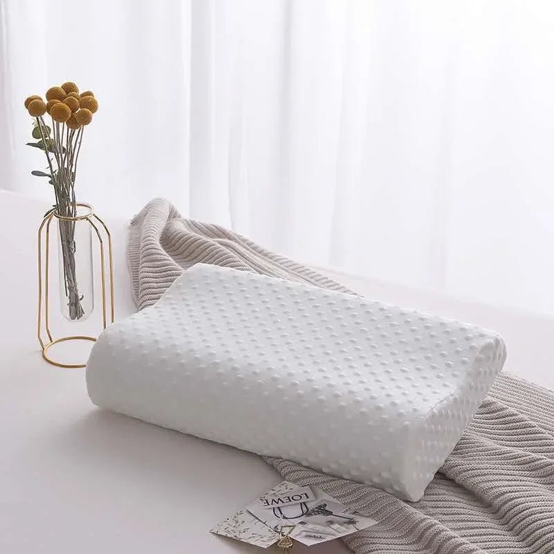 Oreiller long en mousse à mémoire de forme 40x25x5cm - Lumbizen