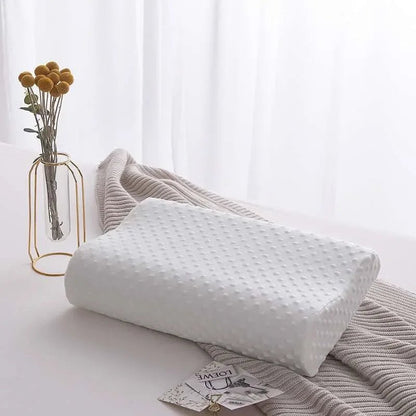 Oreiller long en mousse à mémoire de forme 50x30x10cm - Lumbizen