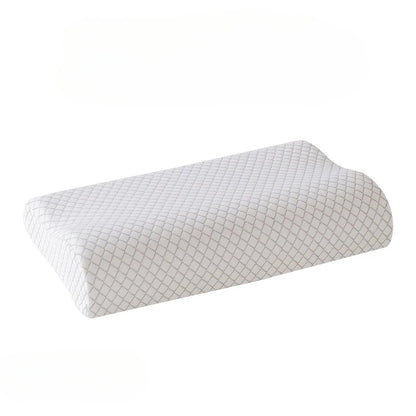Oreiller long en mousse à mémoire de forme 50x30x10cm - Lumbizen