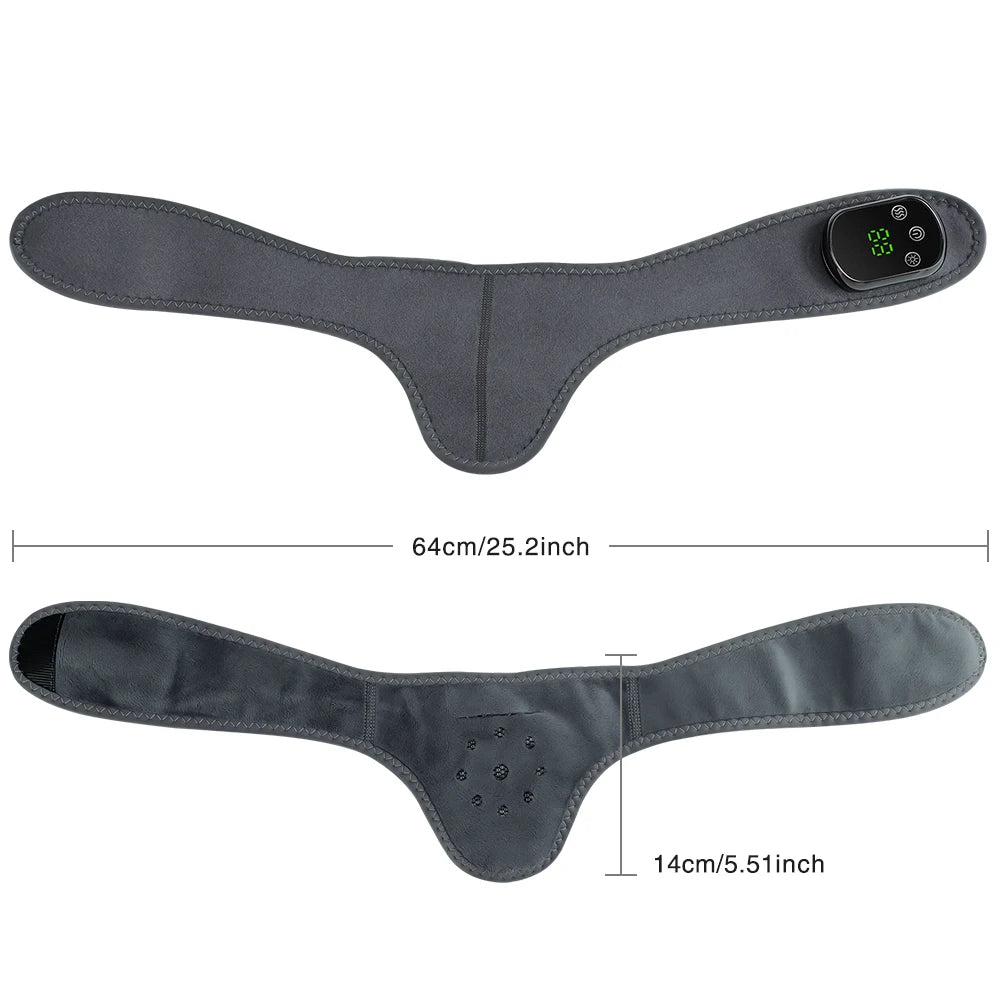 Masseur cervical chauffant vibrant rechargeable