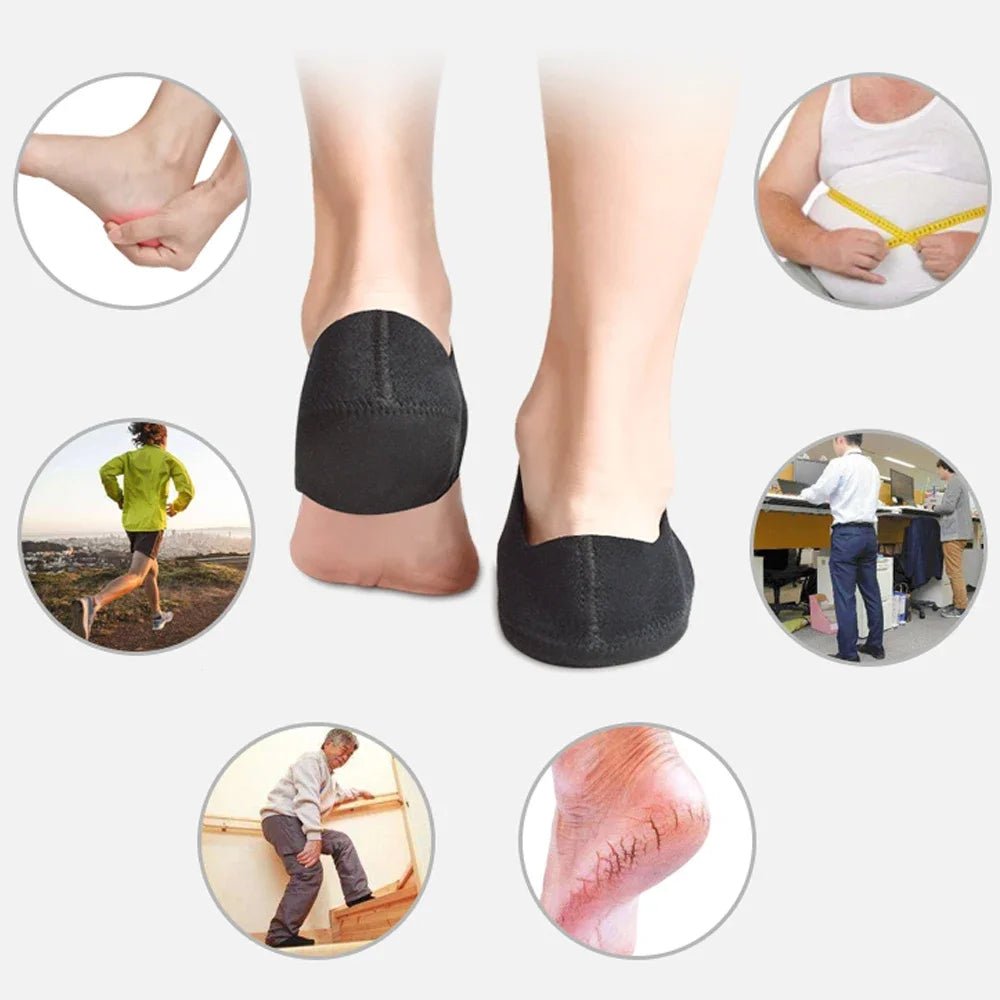 Coussinets de talon en gel silicone - Lumbizen