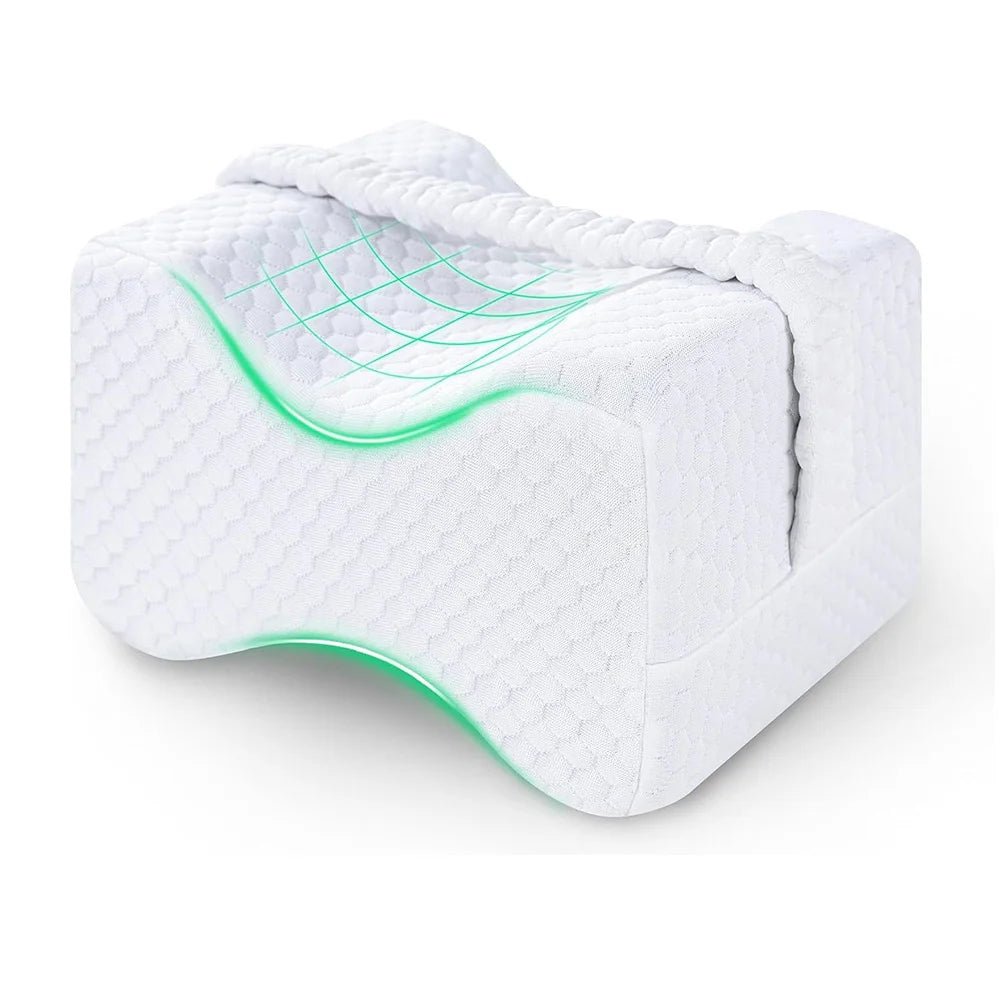 Oreiller pour dormeurs latéraux avec sangles - Lumbizen