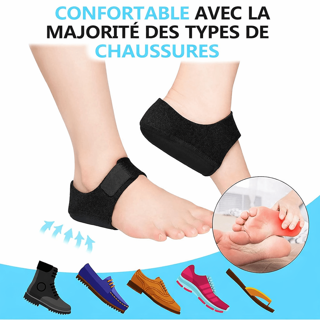 Coussinets de talon en gel silicone - Lumbizen
