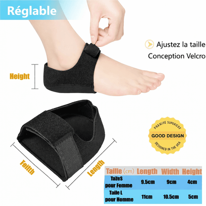 Coussinets de talon en gel silicone - Lumbizen