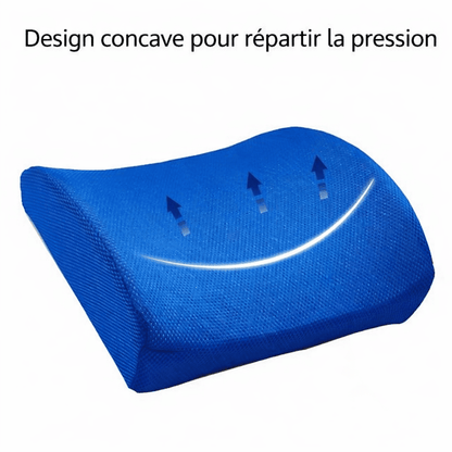 Coussin lombaire ergonomique à mémoire de forme LumbiZen - Lumbizen