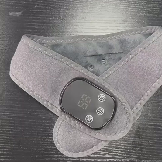 Masseur cervical chauffant vibrant rechargeable